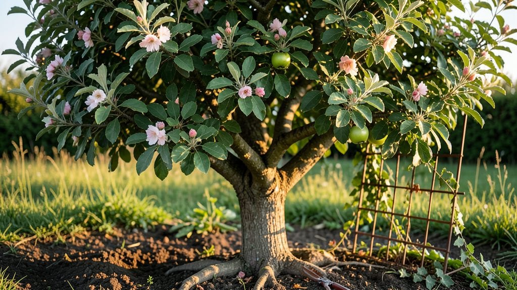 Apple Tree Gardening: Year-Round Health Through Strategic Trimming & Pollinator Boost