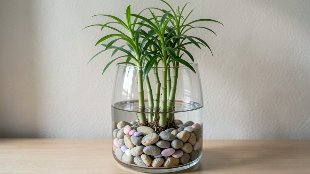 Bamboo Container Garden: Vertical Space-Saving Design for Small Patios