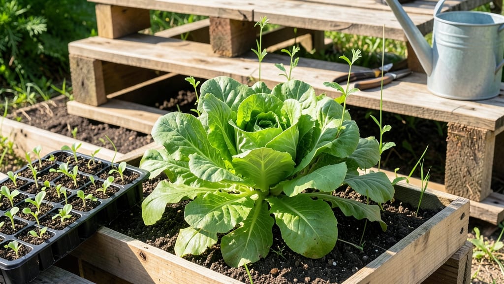 Pallet Gardening Table: Space-Saving Build for Herbs and Veggies
